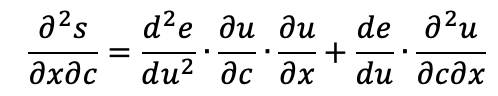 Simplified derivation