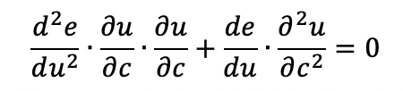Differentiated equation
