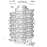 A cylinder with wheels around it